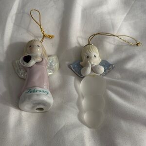 Angel Figurines - Pink and White